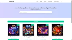 GP – Digital Product Selling Pre-Built Website